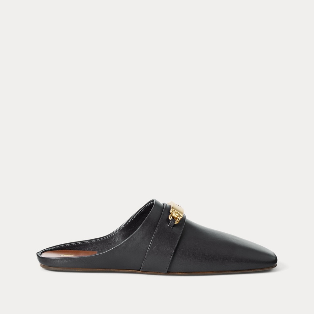 Ralph Lauren Polo ID Lambskin Mule